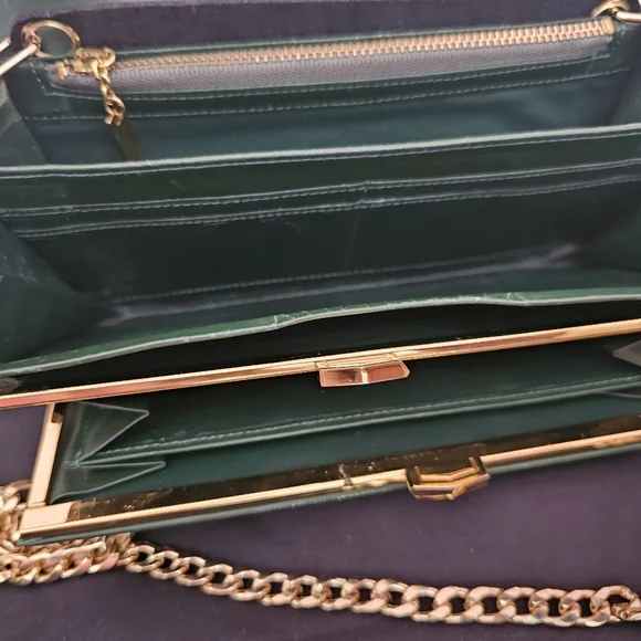 YSL Vintage Kisslock Crocodile Wallet - Picture 8 of 17